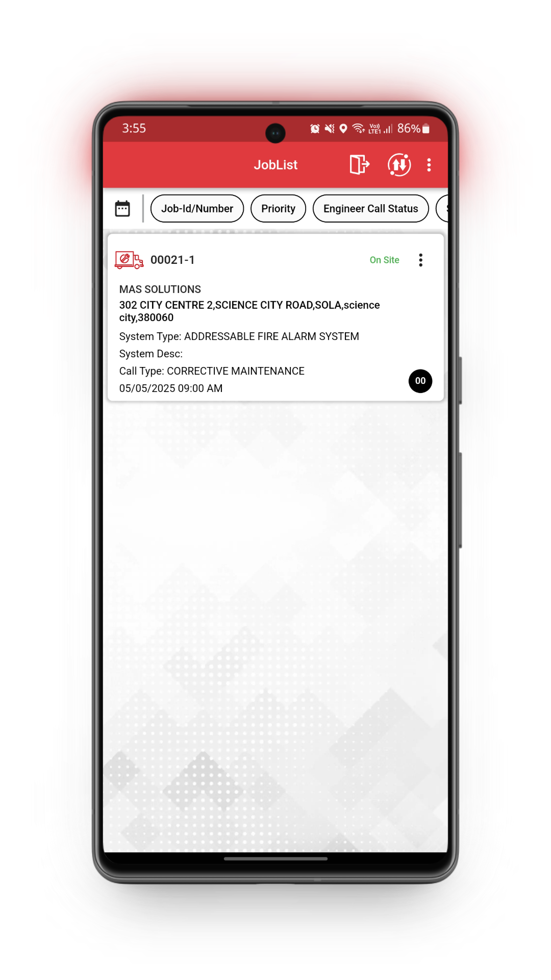 Nexus Web Mobile Interface