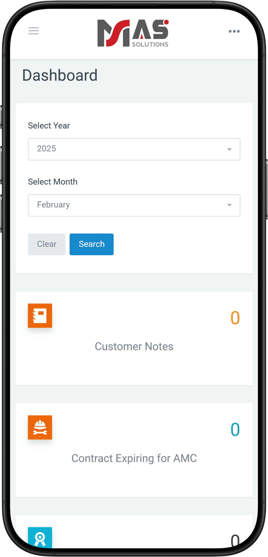 Nexus Web Mobile Interface